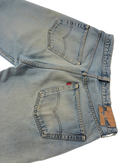 【現状渡し品】【メンズ】 LEVI'S リーバイス 80's VINTAGE 501 DENIM PANTS 80年代 ヴィンテージ 501 デニムパンツ ボタン裏刻印524 アメリカ製 パンツ ボトムス 157-260428-yy-18-tag サイズ：W35L35 カラー：ブルー 万代Net店