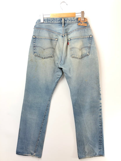 【現状渡し品】【メンズ】 LEVI'S リーバイス 80's VINTAGE 501 DENIM PANTS 80年代 ヴィンテージ 501 デニムパンツ ボタン裏刻印524 アメリカ製 パンツ ボトムス 157-260428-yy-18-tag サイズ：W35L35 カラー：ブルー 万代Net店