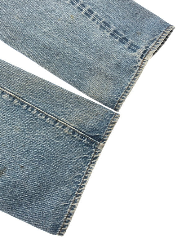 【現状渡し品】【メンズ】 LEVI'S リーバイス 80's VINTAGE 501 DENIM PANTS 80年代 ヴィンテージ 501 デニムパンツ ボタン裏刻印524 アメリカ製 パンツ ボトムス 157-260428-yy-18-tag サイズ：W35L35 カラー：ブルー 万代Net店