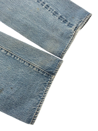 【現状渡し品】【メンズ】 LEVI'S リーバイス 80's VINTAGE 501 DENIM PANTS 80年代 ヴィンテージ 501 デニムパンツ ボタン裏刻印524 アメリカ製 パンツ ボトムス 157-260428-yy-18-tag サイズ：W35L35 カラー：ブルー 万代Net店