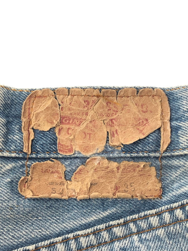 【現状渡し品】【メンズ】 LEVI'S リーバイス 80's VINTAGE 501 DENIM PANTS 80年代 ヴィンテージ 501 デニムパンツ ボタン裏刻印524 アメリカ製 パンツ ボトムス 157-260428-yy-18-tag サイズ：W35L35 カラー：ブルー 万代Net店