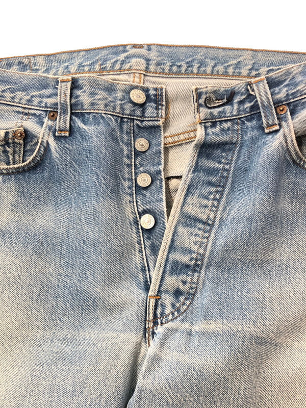 【現状渡し品】【メンズ】 LEVI'S リーバイス 80's VINTAGE 501 DENIM PANTS 80年代 ヴィンテージ 501 デニムパンツ ボタン裏刻印524 アメリカ製 パンツ ボトムス 157-260428-yy-18-tag サイズ：W35L35 カラー：ブルー 万代Net店