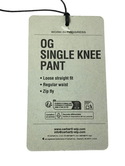 【中古品】【メンズ】 CARHARTT WIP カーハート ワークイン プログレス OG SINGLE KNEE PANT I035637 オージー シングル ニー パンツ ボトムス 153-260501-rt-09-tag サイズ：M カラー：ネイビー 万代Net店