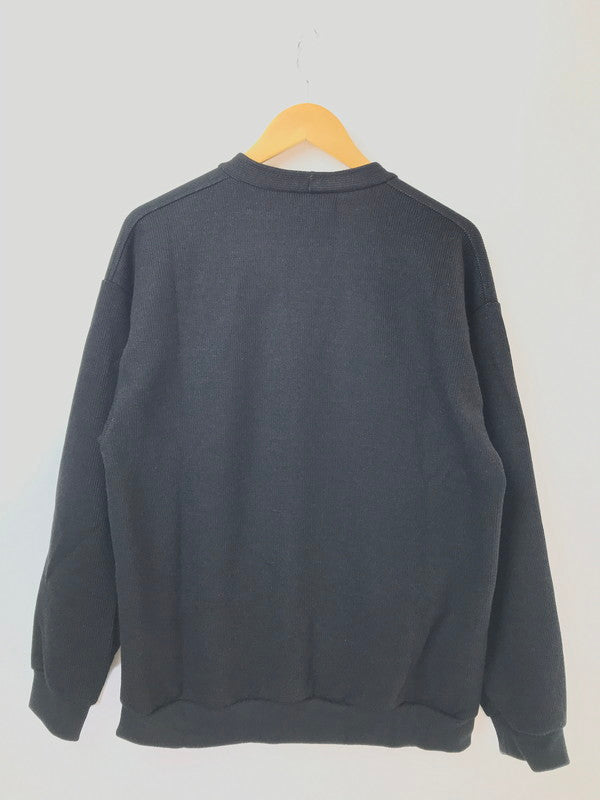 【中古品】【メンズ】 REMILLA レミーラ モカカーデ カーディガン 142-260520-na-04-tagh サイズ：L カラー：ブラック 万代Net店