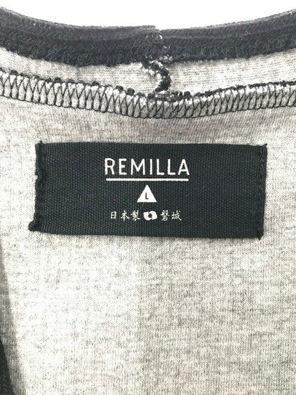 【中古品】【メンズ】 REMILLA レミーラ モカカーデ カーディガン 142-260520-na-04-tagh サイズ：L カラー：ブラック 万代Net店