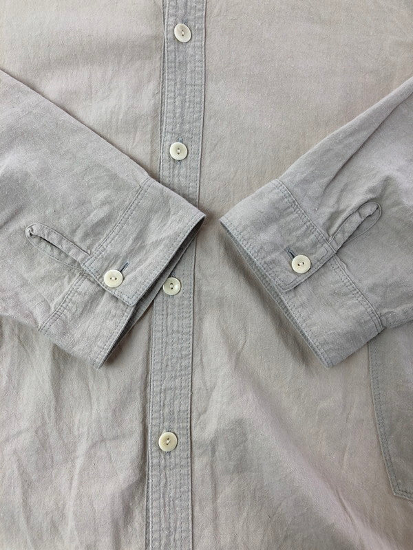 【中古品】【メンズ】 REMILLA レミーラ DOLMAN SHIRTAD2021 ドルマンシャツ 長袖シャツ 142-260516-na-16-tagh サイズ：L カラー：ベージュ系 万代Net店
