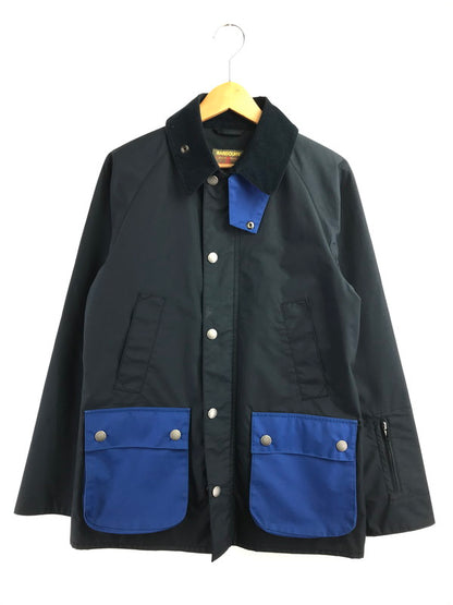 【中古品】【メンズ】 SOPHNET ソフネット × BARBOUR バブアー SOUTH SHIELDS BEDALE SL JACKET SOPH-160036 サウスシールズ ベデール SL ジャケット アウター 142-260430-rt-09-tagh サイズ：M カラー：ネイビー 万代Net店