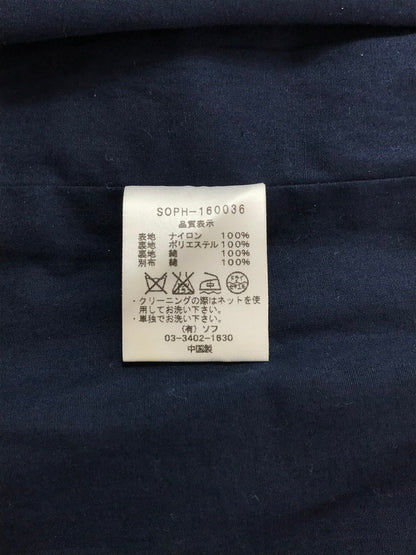 【中古品】【メンズ】 SOPHNET ソフネット × BARBOUR バブアー SOUTH SHIELDS BEDALE SL JACKET SOPH-160036 サウスシールズ ベデール SL ジャケット アウター 142-260430-rt-09-tagh サイズ：M カラー：ネイビー 万代Net店