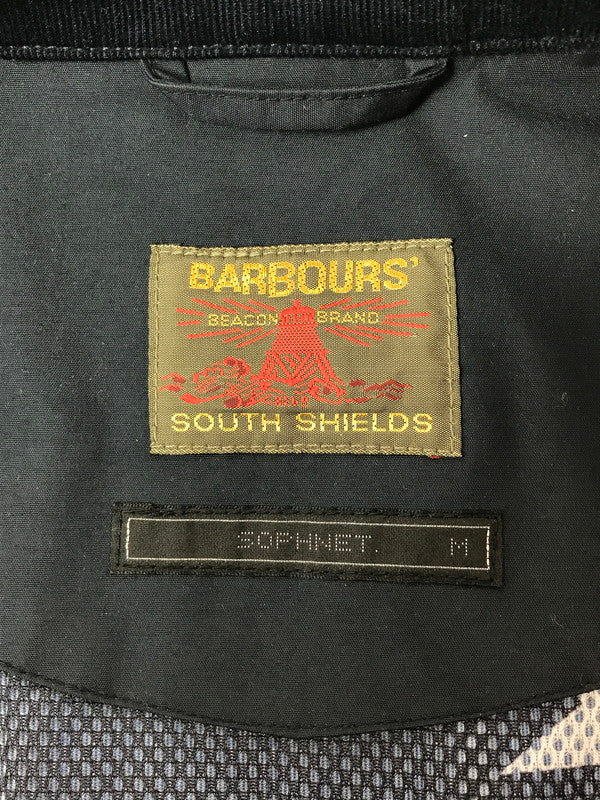 【中古品】【メンズ】 SOPHNET ソフネット × BARBOUR バブアー SOUTH SHIELDS BEDALE SL JACKET SOPH-160036 サウスシールズ ベデール SL ジャケット アウター 142-260430-rt-09-tagh サイズ：M カラー：ネイビー 万代Net店