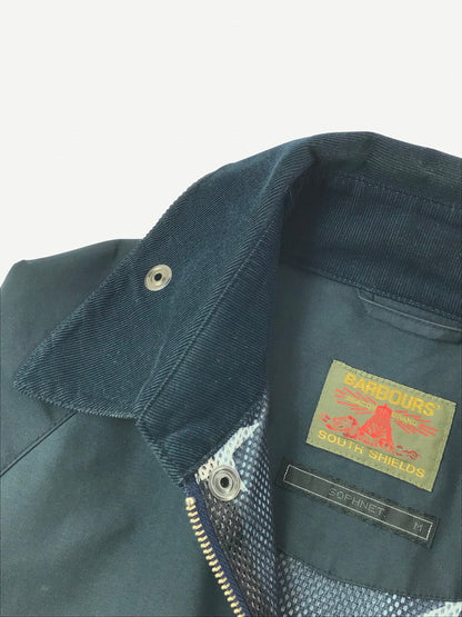 【中古品】【メンズ】 SOPHNET ソフネット × BARBOUR バブアー SOUTH SHIELDS BEDALE SL JACKET SOPH-160036 サウスシールズ ベデール SL ジャケット アウター 142-260430-rt-09-tagh サイズ：M カラー：ネイビー 万代Net店
