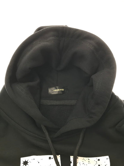 【中古品】【メンズ】 UNDERCOVER アンダーカバー U STARS HOODIE UCR4893-3 ユー スターズ フーディー パーカー トップス 140-260522-rt-05-tagh サイズ：2 カラー：ブラック 万代Net店