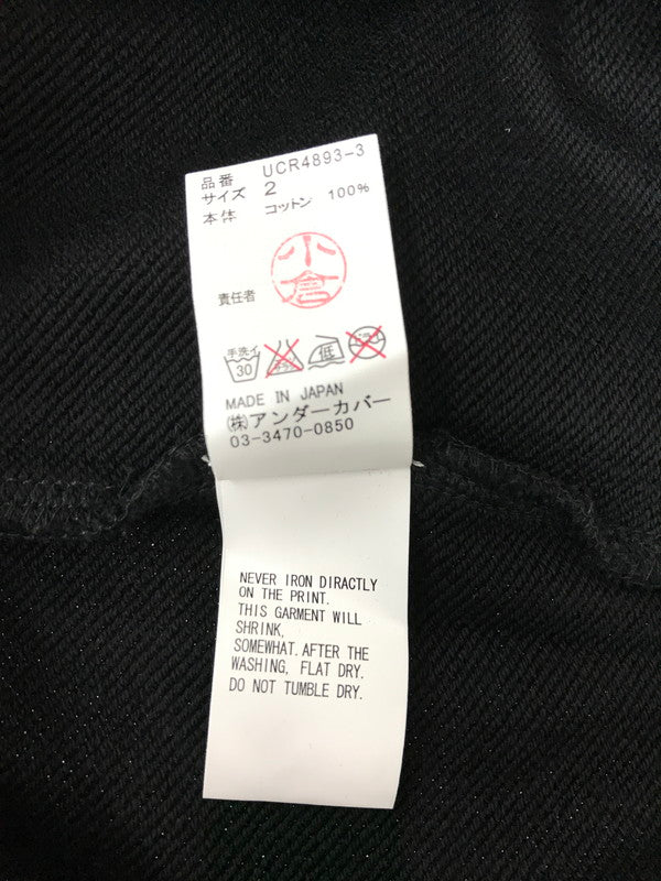 【中古品】【メンズ】 UNDERCOVER アンダーカバー U STARS HOODIE UCR4893-3 ユー スターズ フーディー パーカー トップス 140-260522-rt-05-tagh サイズ：2 カラー：ブラック 万代Net店