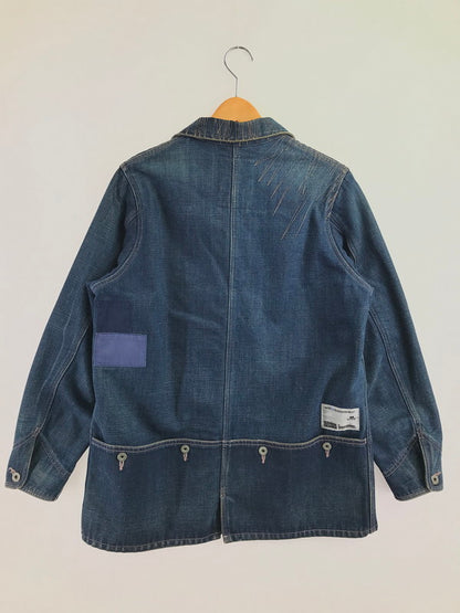 【中古品】【メンズ】 NEIGHBORHOOD ネイバーフッド BLANKET LINER SAVAGE DENIM COVERALLS DCNH-JK-02 ブランケットライナー サベージデニムカバーオール 142-260501-rt-01-tag サイズ：M カラー：インディゴ 万代Net店