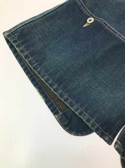 【中古品】【メンズ】 NEIGHBORHOOD ネイバーフッド BLANKET LINER SAVAGE DENIM COVERALLS DCNH-JK-02 ブランケットライナー サベージデニムカバーオール 142-260501-rt-01-tag サイズ：M カラー：インディゴ 万代Net店