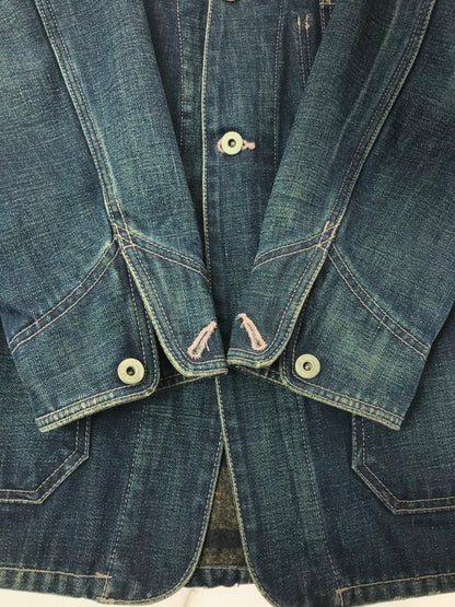 【中古品】【メンズ】 NEIGHBORHOOD ネイバーフッド BLANKET LINER SAVAGE DENIM COVERALLS DCNH-JK-02 ブランケットライナー サベージデニムカバーオール 142-260501-rt-01-tag サイズ：M カラー：インディゴ 万代Net店