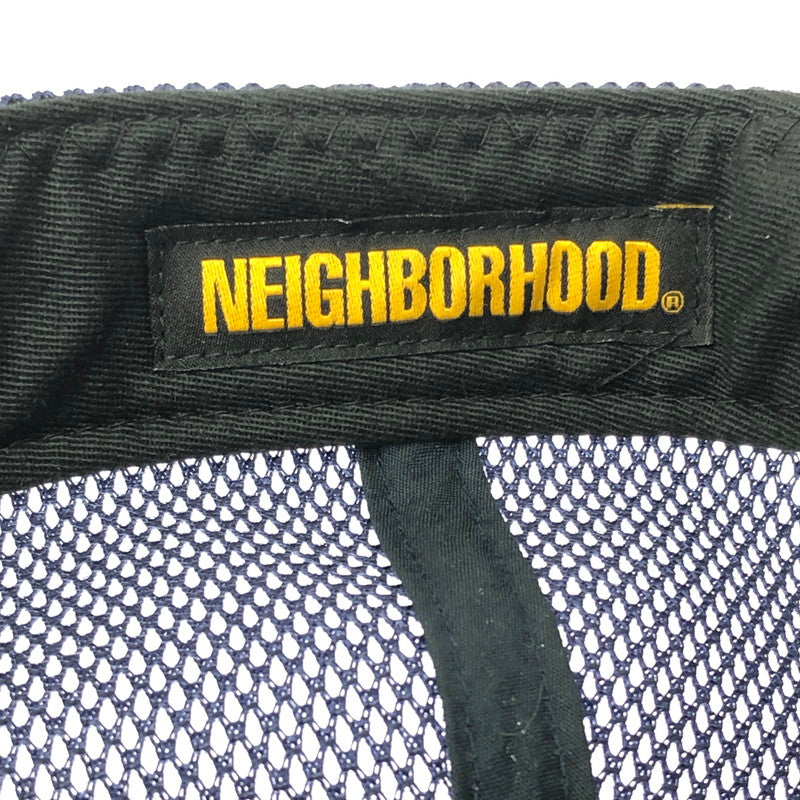 【中古品】【メンズ】 NEIGHBORHOOD ネイバーフッド TRUCKER CAP 191YGNH-HT05 トラッカーキャップ 帽子 アクセサリー 185-260714-YY-08-tagh サイズ：F カラー：ブラック/ネイビー 万代Net店