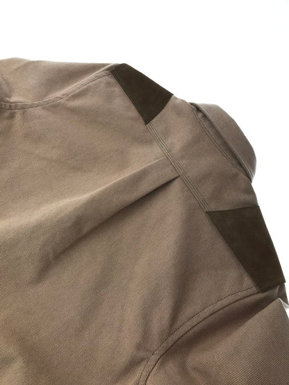 【中古品】【メンズ】 HOUSTON ヒューストン × FIELDER フィールダー HUNTING SHIRT JACKET ハンティング シャツ ジャケット ライトアウター 145-260822-rt-11-tagh サイズ：M カラー：ブラウン 万代Net店