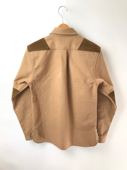 【中古品】【メンズ】 HOUSTON ヒューストン × FIELDER フィールダー HUNTING SHIRT JACKET ハンティング シャツ ジャケット ライトアウター 145-260822-rt-11-tagh サイズ：M カラー：ブラウン 万代Net店
