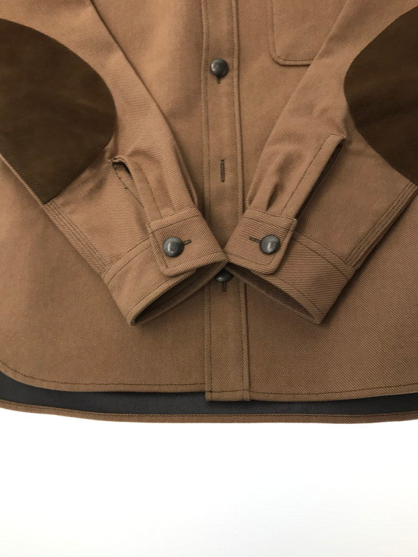 【中古品】【メンズ】 HOUSTON ヒューストン × FIELDER フィールダー HUNTING SHIRT JACKET ハンティング シャツ ジャケット ライトアウター 145-260822-rt-11-tagh サイズ：M カラー：ブラウン 万代Net店