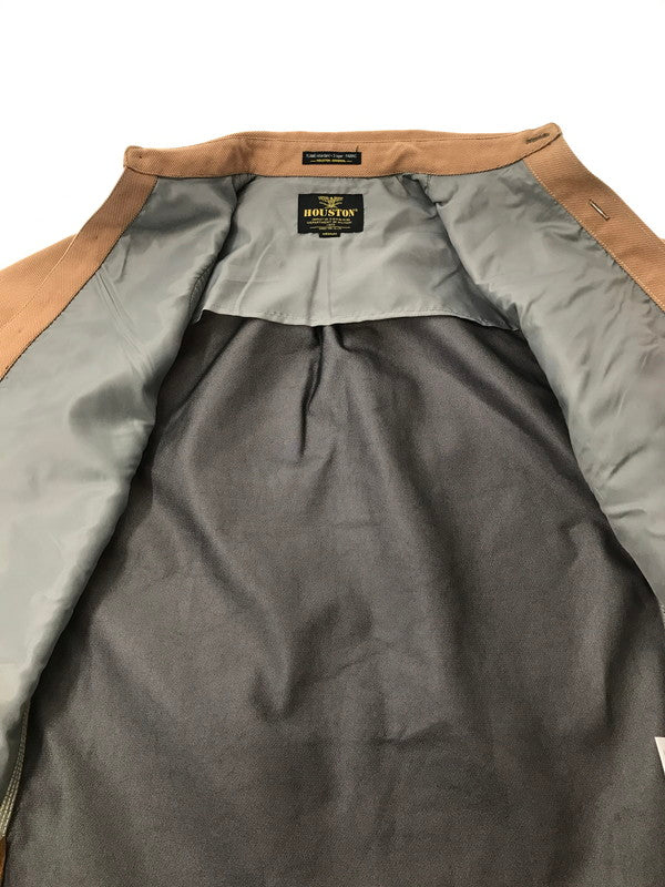 【中古品】【メンズ】 HOUSTON ヒューストン × FIELDER フィールダー HUNTING SHIRT JACKET ハンティング シャツ ジャケット ライトアウター 145-260822-rt-11-tagh サイズ：M カラー：ブラウン 万代Net店