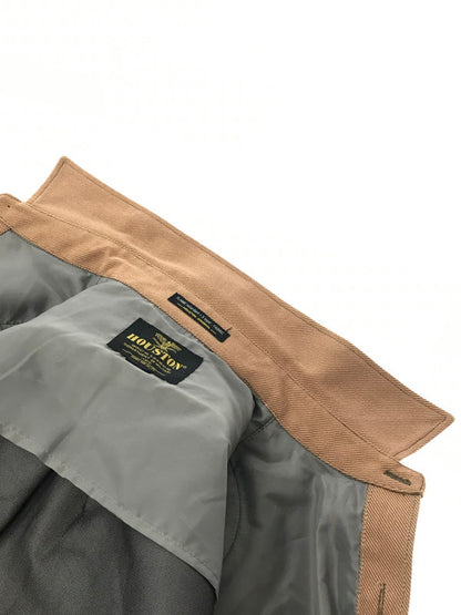 【中古品】【メンズ】 HOUSTON ヒューストン × FIELDER フィールダー HUNTING SHIRT JACKET ハンティング シャツ ジャケット ライトアウター 145-260822-rt-11-tagh サイズ：M カラー：ブラウン 万代Net店