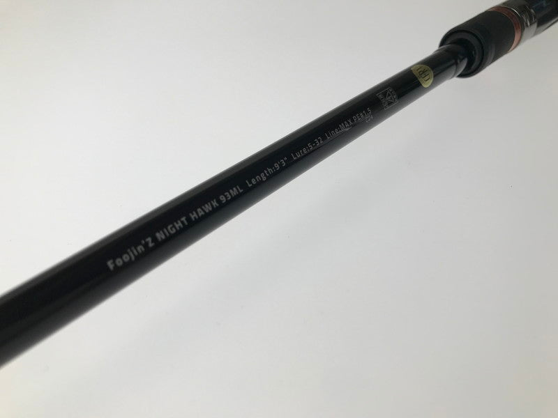 【中古品】 アピア Foojin'Z NIGHT HAWK 93ML フージン Z ナイトホーク スピニングロッド 釣り 釣り具等 【代金引換不可】【佐川急便発送】 133-260513-ki-06-tagh 万代Net店