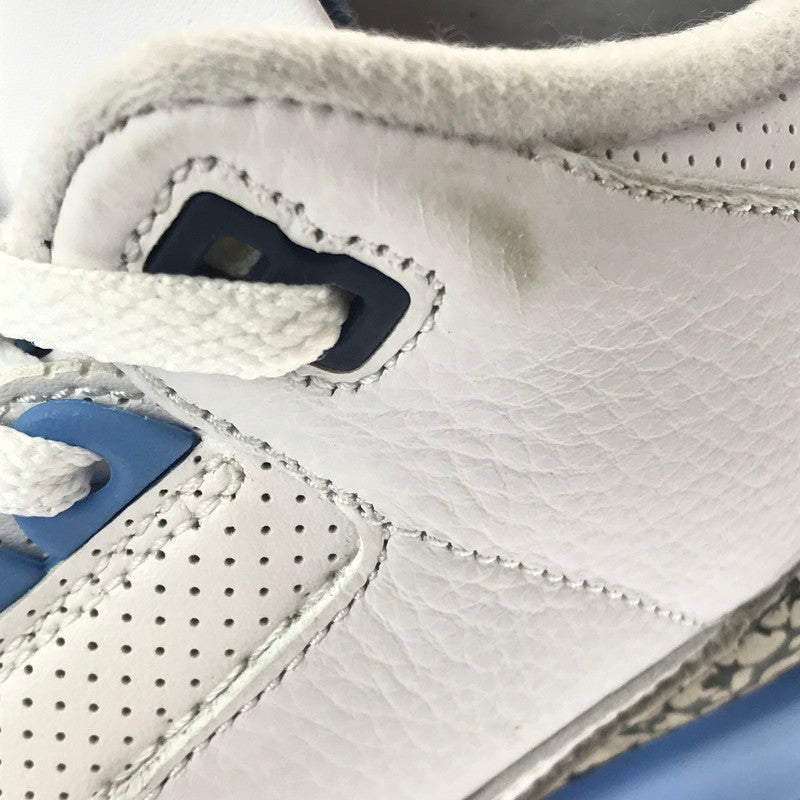 【中古品】【メンズ】 NIKE ナイキ AIR JORDAN 3 RETRO CT8532-104 エアジョーダン 3 レトロ スニーカー 靴 160-260430-yy-07-tag サイズ：27cm/US10 カラー："UNC" WHITE/VALOR BLUE-TECH GREY 万代Net店