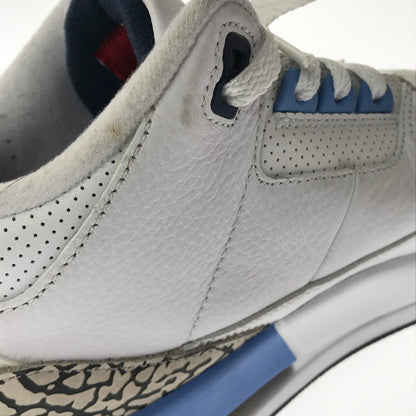 【中古品】【メンズ】 NIKE ナイキ AIR JORDAN 3 RETRO CT8532-104 エアジョーダン 3 レトロ スニーカー 靴 160-260430-yy-07-tag サイズ：27cm/US10 カラー："UNC" WHITE/VALOR BLUE-TECH GREY 万代Net店