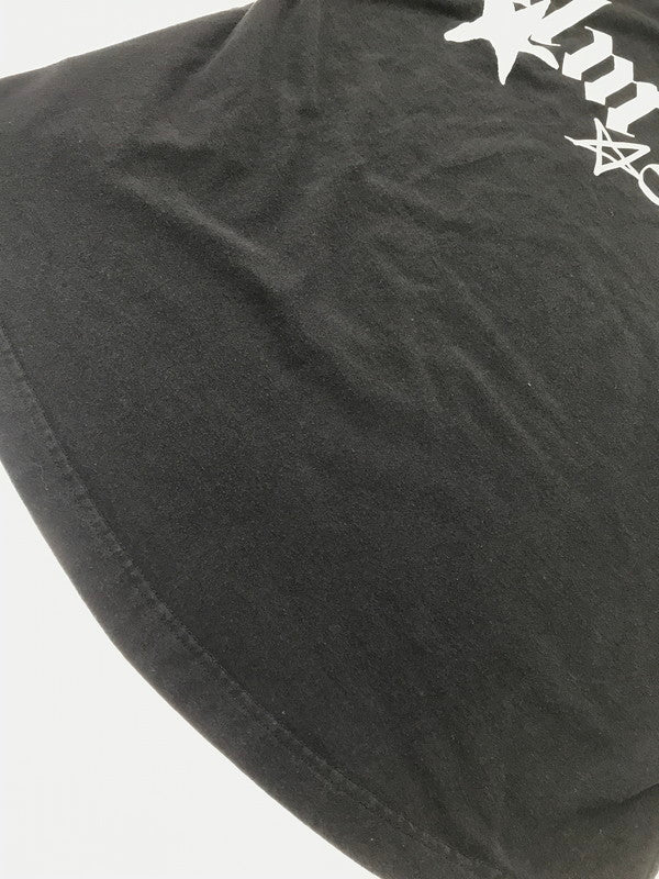 【中古品】【メンズ】 PALM ANGELS パーム エンジェルス SHOOTING STARS LOGO PRINT L/S TEE PMAB001F21JER002 シューティングスター ロゴ プリント Tシャツ 長袖Tシャツ 142-260520-na-18-tagh サイズ：M カラー：ブラック 万代Net店
