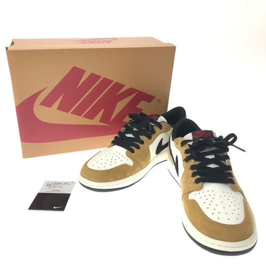【中古美品】【メンズ】 NIKE ナイキ AIR JORDAN 1 RETRO LOW OG CZ0790-107 エア ジョーダン 1 レトロ ロー オリジナル スニーカー 靴 160-260430-yy-06-tag サイズ：27cm/US9 カラー："ROOKIE OF THE YEAR"SAIL/BLACK-GOLDEN HARVEST 万代Net店