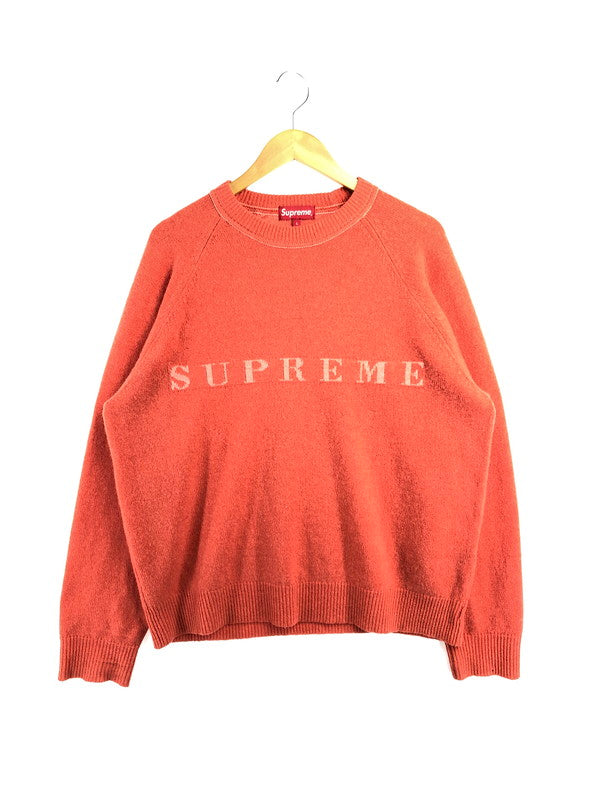 【現状渡し品】【メンズ】 SUPREME シュプリーム 20AW STONE WASHED SWEATER ストーン ウォッシュド セーター ニット 149-260513-na-06-tagh サイズ：L カラー：オレンジ系 万代Net店