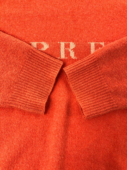 【現状渡し品】【メンズ】 SUPREME シュプリーム 20AW STONE WASHED SWEATER ストーン ウォッシュド セーター ニット 149-260513-na-06-tagh サイズ：L カラー：オレンジ系 万代Net店