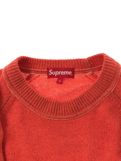 【現状渡し品】【メンズ】 SUPREME シュプリーム 20AW STONE WASHED SWEATER ストーン ウォッシュド セーター ニット 149-260513-na-06-tagh サイズ：L カラー：オレンジ系 万代Net店