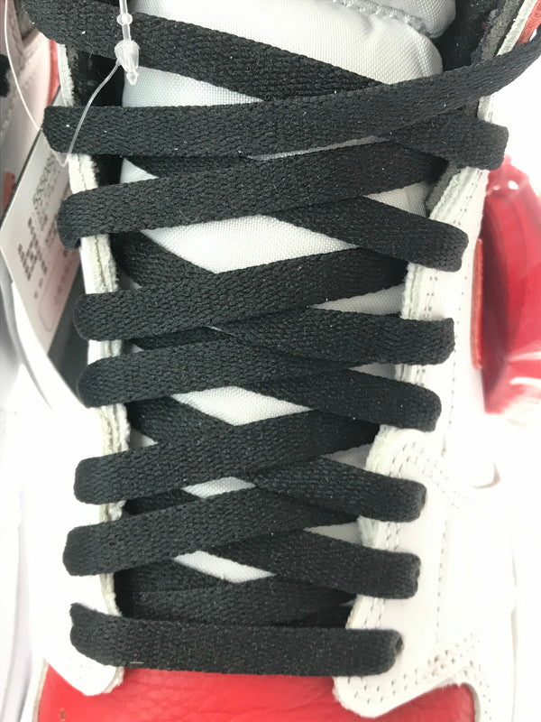 【中古美品】【メンズ】 NIKE ナイキ AIR JORDAN 1 HIGH OG 555088-161 エアジョーダン 1 ハイ オリジナル スニーカー 靴 160-260503-na-12-tagh サイズ：28cm US 10 カラー：WHITE/UNIVERSITY RED-BLACK 万代Net店