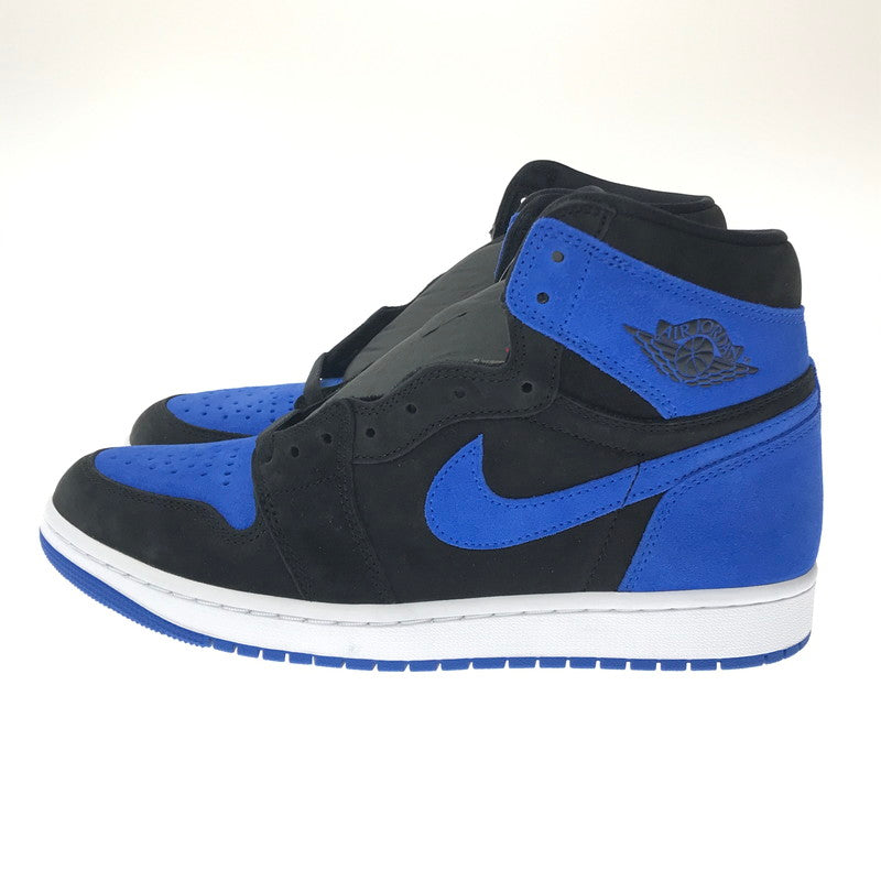 【中古美品】【メンズ】 NIKE ナイキ AIR JORDAN 1 RETRO HIGH OG DZ5485-042 エア ジョーダン 1 レトロ ハイ オリジナル スニーカー 靴 160-260430-yy-05-tag サイズ：26cm/US8 カラー：BLACK/ROYAL BLUE-WHITE 万代Net店
