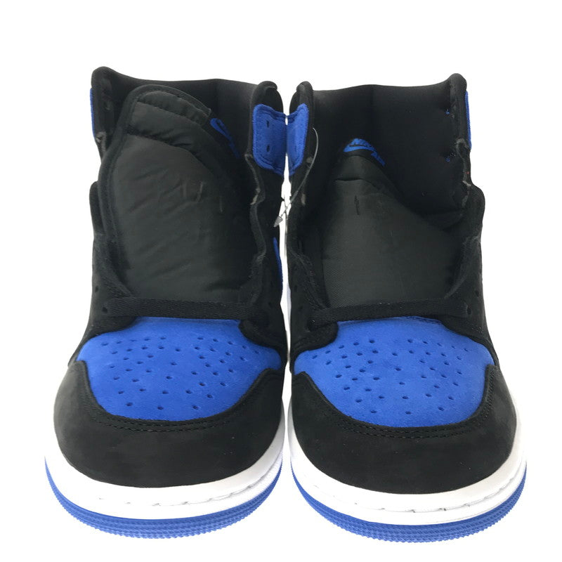 【中古美品】【メンズ】 NIKE ナイキ AIR JORDAN 1 RETRO HIGH OG DZ5485-042 エア ジョーダン 1 レトロ ハイ オリジナル スニーカー 靴 160-260430-yy-05-tag サイズ：26cm/US8 カラー：BLACK/ROYAL BLUE-WHITE 万代Net店