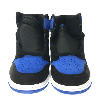 【中古美品】【メンズ】 NIKE ナイキ AIR JORDAN 1 RETRO HIGH OG DZ5485-042 エア ジョーダン 1 レトロ ハイ オリジナル スニーカー 靴 160-260430-yy-05-tag サイズ：26cm/US8 カラー：BLACK/ROYAL BLUE-WHITE 万代Net店