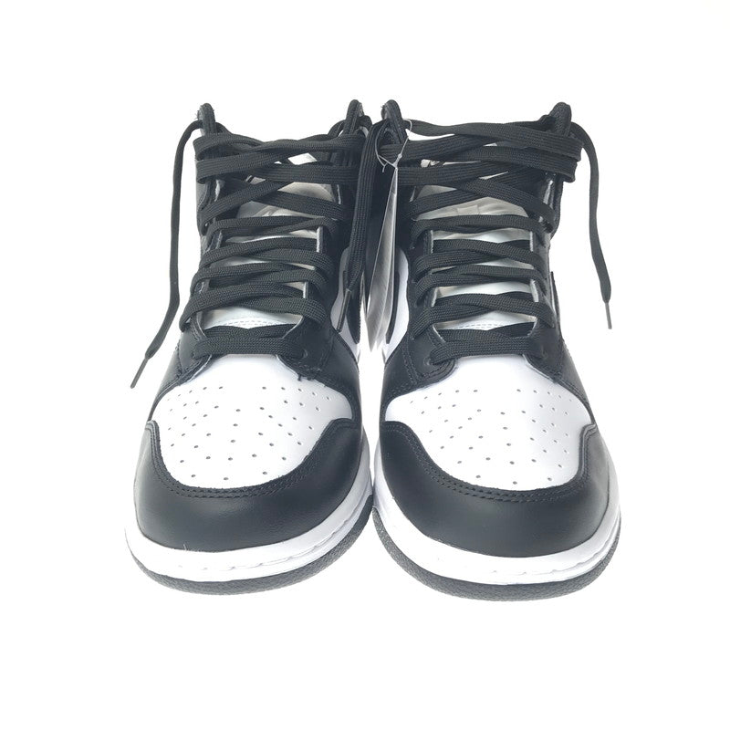 【中古美品】【メンズ】 NIKE ナイキ DUNK HIGH RETRO DD1399-105 ダンク ハイ レトロ スニーカー 靴 160-260503-na-15-tagh サイズ：28cm US 10 カラー：WHITE/BLACK-TOTAL ORANGE 万代Net店