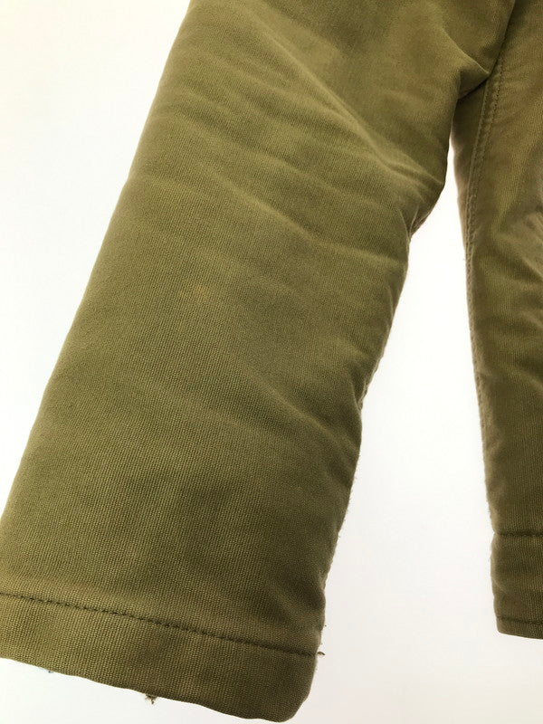 【中古品】【メンズ】 ALPHA INDUSTRIES アルファ × LEE リー STORM RIDER N-1 DECK JACKET ストームライダー デッキ ジャケット アウター 145-260501-rt-05-tag サイズ：L カラー：カーキ 万代Net店