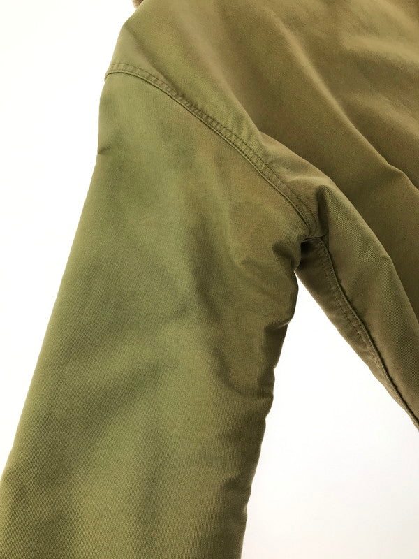 【中古品】【メンズ】 ALPHA INDUSTRIES アルファ × LEE リー STORM RIDER N-1 DECK JACKET ストームライダー デッキ ジャケット アウター 145-260501-rt-05-tag サイズ：L カラー：カーキ 万代Net店