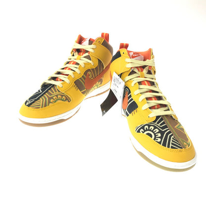 【中古美品】【メンズ】 NIKE ナイキ DUNK HI PREMIUM DZ5354-045 ダンク ハイ プレミアム スニーカー 靴 160-260503-na-11-tagh サイズ：29cm US 11 カラー：OFF NOIR/STARFISH-DK DRIFTWOOD 万代Net店