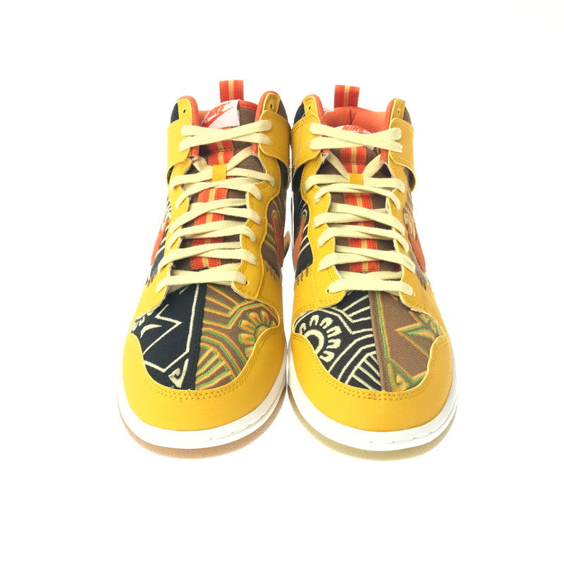 【中古美品】【メンズ】 NIKE ナイキ DUNK HI PREMIUM DZ5354-045 ダンク ハイ プレミアム スニーカー 靴 160-260503-na-11-tagh サイズ：29cm US 11 カラー：OFF NOIR/STARFISH-DK DRIFTWOOD 万代Net店