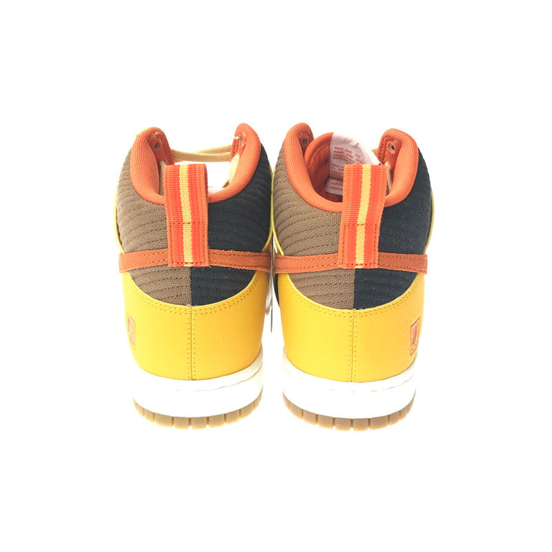 【中古美品】【メンズ】 NIKE ナイキ DUNK HI PREMIUM DZ5354-045 ダンク ハイ プレミアム スニーカー 靴 160-260503-na-11-tagh サイズ：29cm US 11 カラー：OFF NOIR/STARFISH-DK DRIFTWOOD 万代Net店