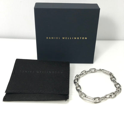 【中古品】【レディース】 DANIEL WELLINGTON ダニエル ウェリントン CRYSTAL LINK BRACELET クリスタル リンク ブレスレット アクセサリー 193-260624-na-07-tagh カラー：シルバー 万代Net店