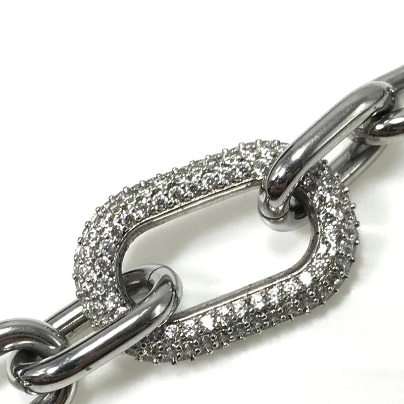 【中古品】【レディース】 DANIEL WELLINGTON ダニエル ウェリントン CRYSTAL LINK BRACELET クリスタル リンク ブレスレット アクセサリー 193-260624-na-07-tagh カラー：シルバー 万代Net店