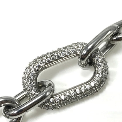 【中古品】【レディース】 DANIEL WELLINGTON ダニエル ウェリントン CRYSTAL LINK BRACELET クリスタル リンク ブレスレット アクセサリー 193-260624-na-07-tagh カラー：シルバー 万代Net店