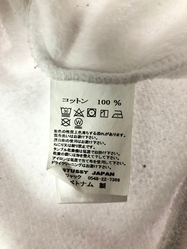 【中古品】【メンズ】 STUSSY ステューシー PULLOVER HOODIE 118456 プルオーバー フーディー パーカー 142-260518-na-24-tagh サイズ：M カラー：ホワイト 万代Net店