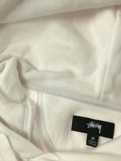【中古品】【メンズ】 STUSSY ステューシー PULLOVER HOODIE 118456 プルオーバー フーディー パーカー 142-260518-na-24-tagh サイズ：M カラー：ホワイト 万代Net店
