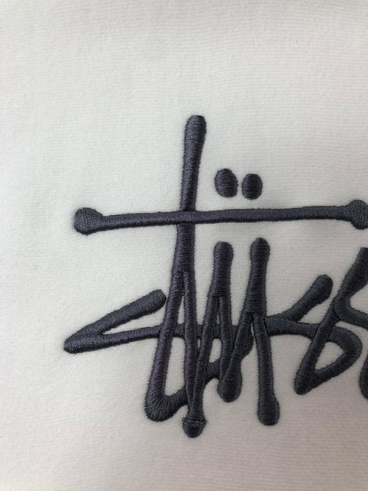 【中古品】【メンズ】 STUSSY ステューシー PULLOVER HOODIE 118456 プルオーバー フーディー パーカー 142-260518-na-24-tagh サイズ：M カラー：ホワイト 万代Net店