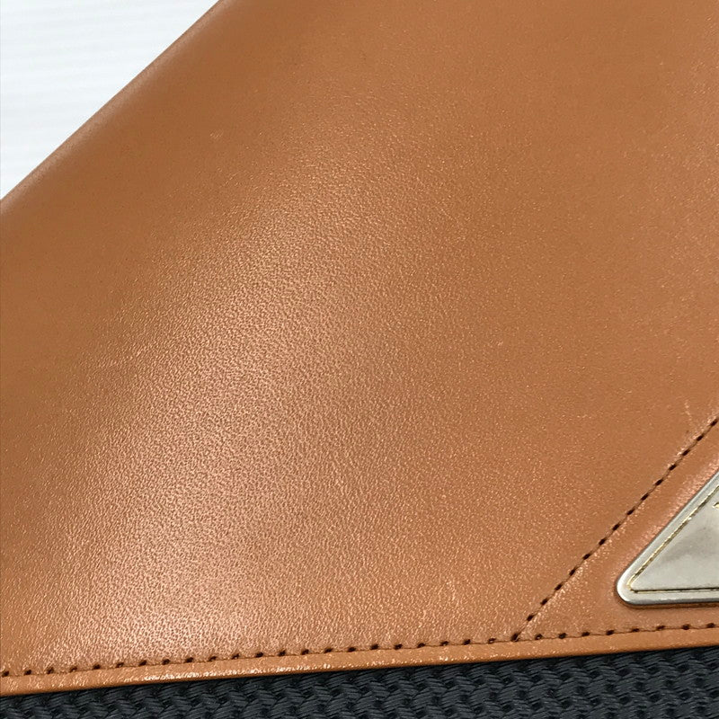 【中古品】【レディース】 YVES SAINT LAURENT イヴ サンローラン ロゴプレート ショルダーバッグ カバン 180-260510-na-12-tagh カラー：ネイビー 万代Net店